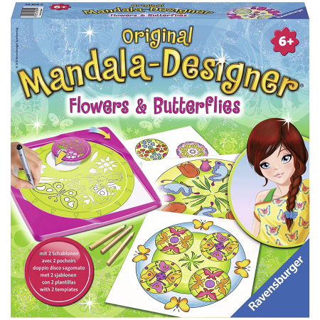 Ravensburger - Set De Creatie Mandala Flori Si Fluturi [0]