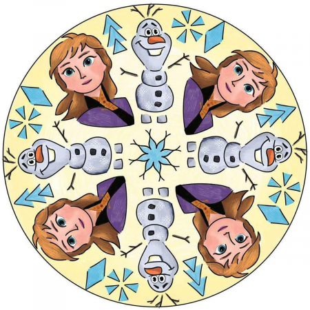 Ravensburger - Set De Creatie Midi Mandala Frozen II [2]