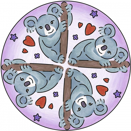 Ravensburger - Set De Creatie Mini Mandala Cu Animale [5]