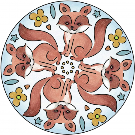 Ravensburger - Set De Creatie Mini Mandala Cu Animale [2]