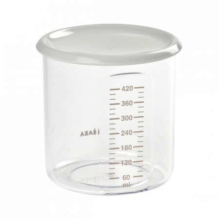 Recipient ermetic din Tritan Beaba 420 ml Grey [0]