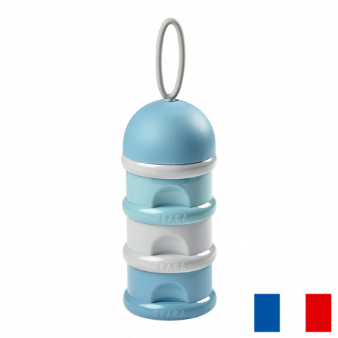 Articole hranire copii - Recipient lapte praf Beaba Blue