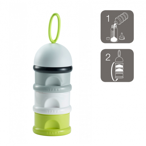 Recipient lapte praf Beaba Neon [2]