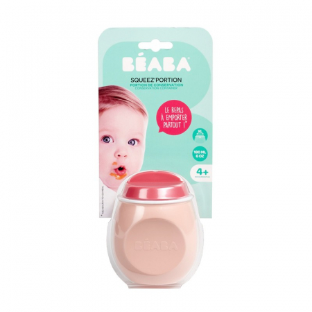 Recipient silicon Beaba Squeez Pink [1]