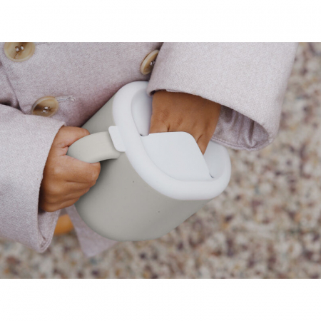 Recipient silicon pentru gustari Beaba Velvet Grey [4]