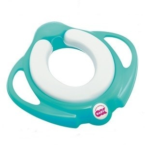 Produse pentru baie - Reductor toaleta Pinguo Soft - OK Baby - turqoaz