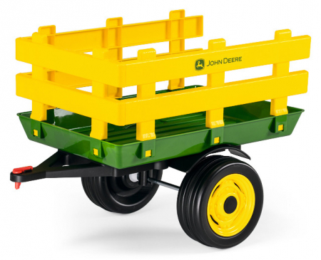 Remorca Peg Perego John Deere, 3 ani+, Verde / Galben [0]