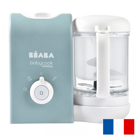 Roboti bucatarie - Robot Beaba Babycook Express Baltic Blue