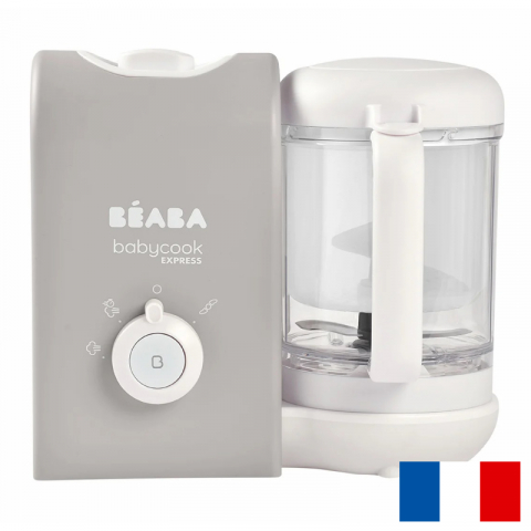 Roboti bucatarie - Robot Beaba Babycook Express Velvet Grey