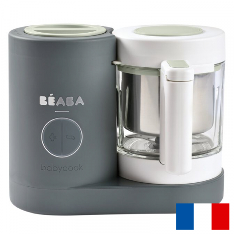 Roboti bucatarie - Robot Beaba Babycook Neo Mineral Grey