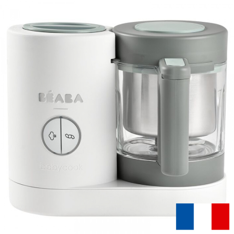 Roboti bucatarie - Robot Beaba Babycook Neo White Grey-Resigilat