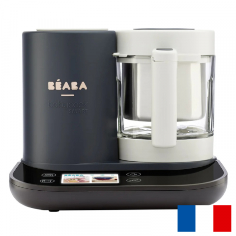 Roboti bucatarie - Robot Beaba Babycook Smart + Wi-Fi Charcoal Grey