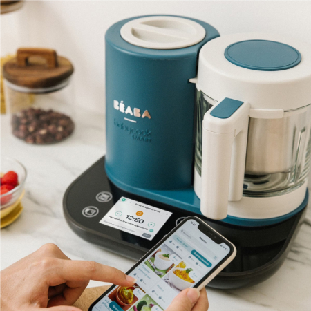 Robot Beaba Babycook Smart + Wi-Fi Peacock Blue [5]