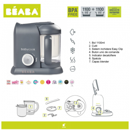 Robot Beaba Babycook Solo Dark Grey [9]