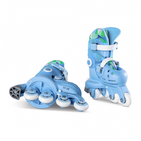 Role ajustabile Yvolution Twista Skates marime 23-28 Blue [1]