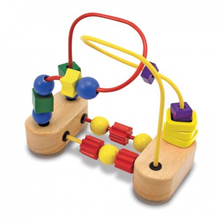 Jocuri educative - Roller-coaster cu margele Melissa and Doug