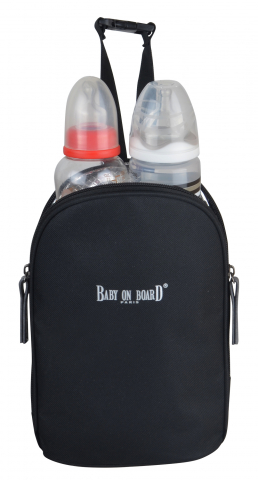 Geanta infasat bebelusi Baby On Board Urban Black [4]