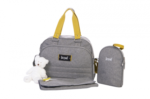 Genti bebe - Geanta infasat bebelusi Baby On Board Urban Yellowstone
