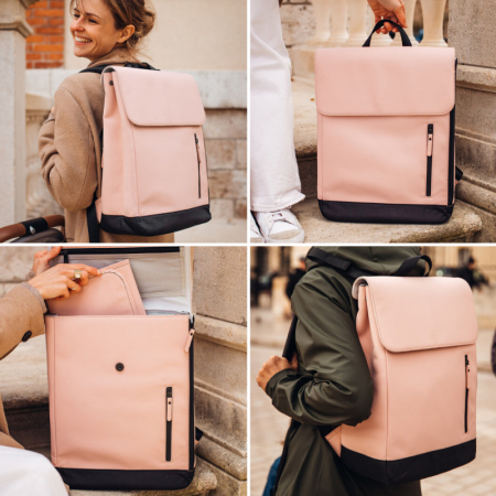 Rucsac de infasat Beaba Oslo Vintage Rose [4]