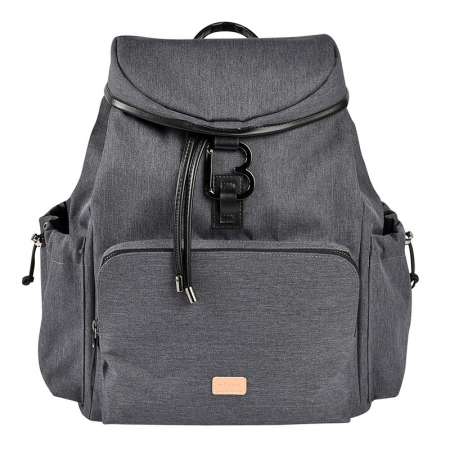 Genti bebe - Rucsac de infasat Beaba Vancouver Dark Grey
