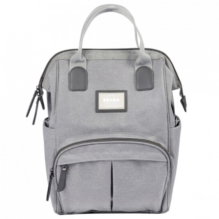 Genti bebe - Rucsac de infasat Beaba Wellington Heather Grey-Resigilat