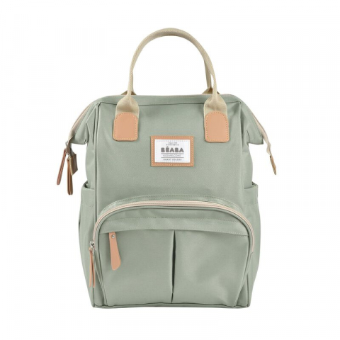 Genti bebe - Rucsac de infasat Beaba Wellington Sage Green