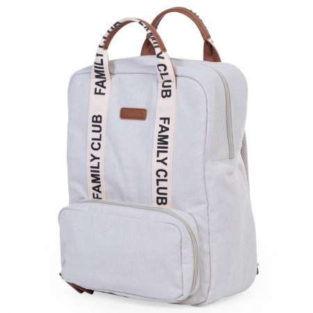 Rucsac de infasat Childhome Family Club Signature Alb [5]