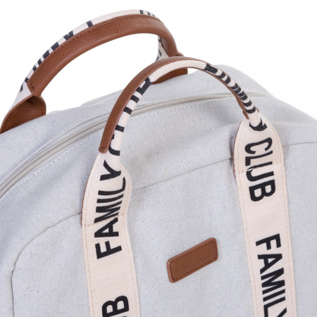 Rucsac de infasat Childhome Family Club Signature Alb [3]
