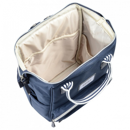 Rucsac de infasat Beaba Wellington Blue Marine [6]