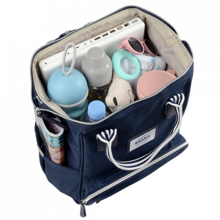 Rucsac de infasat Beaba Wellington Blue Marine [7]