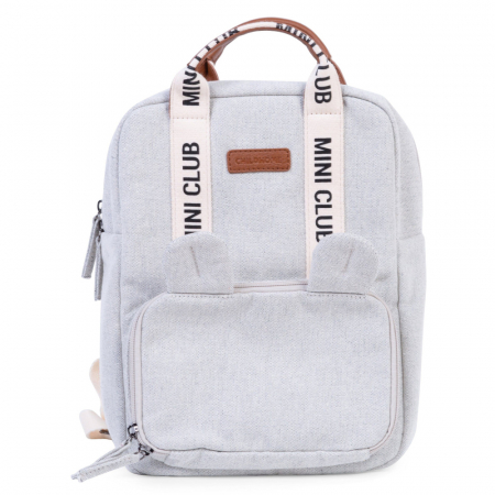 Ghiozdane si rucsacuri - Rucsac pentru copii Childhome Mini Club Signature Alb