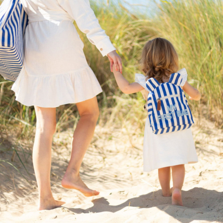 Rucsac pentru copii Childhome My First Bag Albastru/Alb [4]