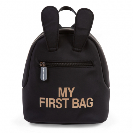 Ghiozdane si rucsacuri - Rucsac pentru copii Childhome My First Bag Negru
