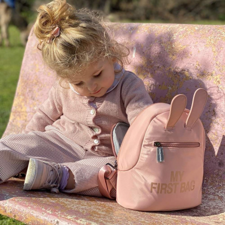 Rucsac pentru copii Childhome My First Bag Roz [4]