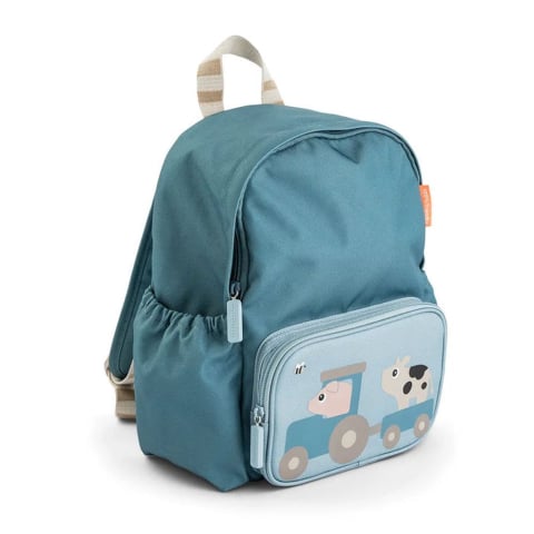 Ghiozdane si rucsacuri - Rucsac pentru copii Done by Deer Tiny Farm Blue 7,5L
