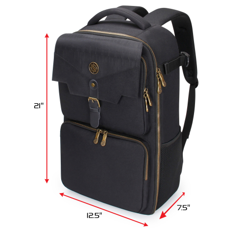 Rucsac TCG Depozitare ENHANCE Gaming Canvas Black [3]
