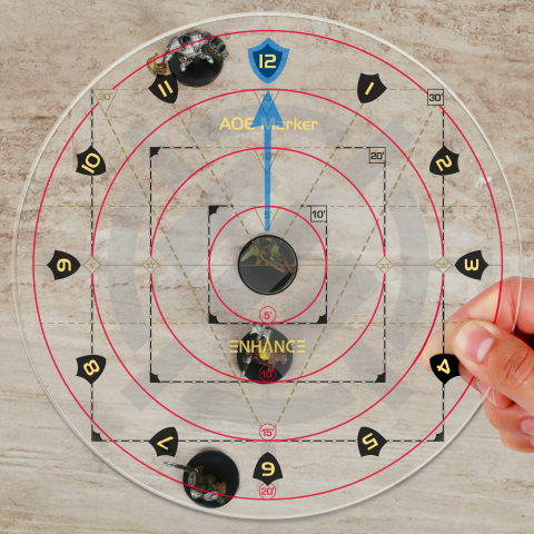 Sablon Vraji AoE DnD ENHANCE Gaming [5]