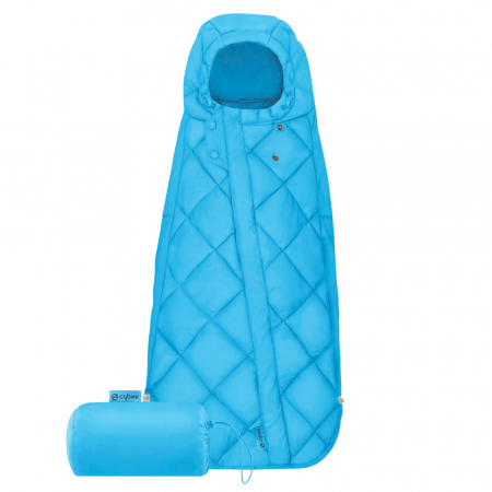 Accesorii transport copii - Sac de iarna Cybex Snogga Mini 2 Beach Blue