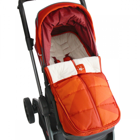 Sac de picioare carucior Diono Quantum 2 Orange Facet [2]