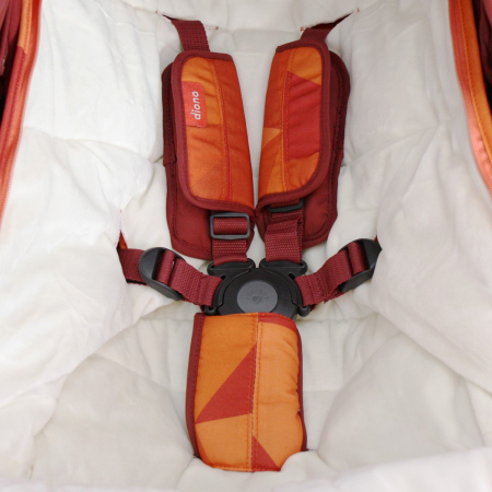 Sac de picioare carucior Diono Quantum 2 Orange Facet [3]