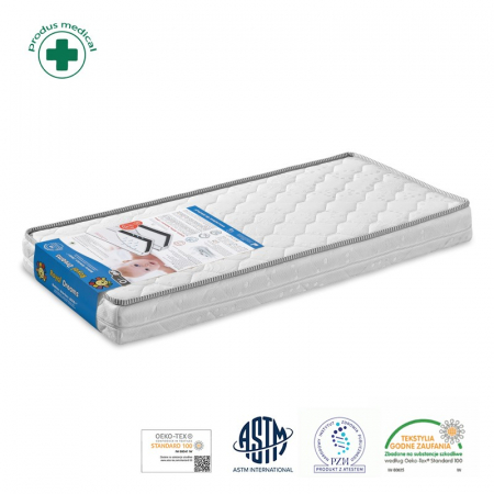 Saltea Fiki Miki Latex Spuma Poliuretanica Odeo+ 120/60/11cm - Resigilat Resigilate - Saltea Fiki Miki Latex Spuma Poliuretanica Odeo+ 120/60/11cm - Resigilat