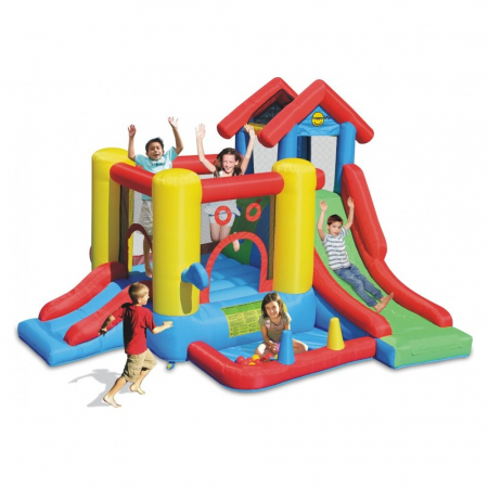 Jucarii de exterior - Saltea gonflabila Play Center 7 in 1