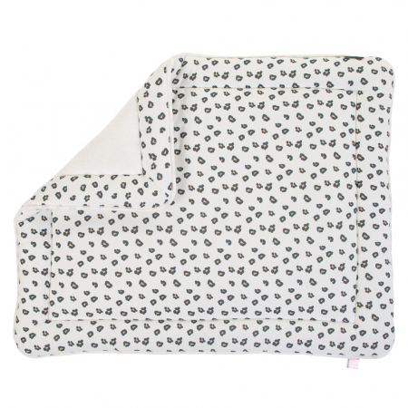 Saltele patut bebe - Salteluta de joaca Childhome 75x95 cm Jerse, Leopard