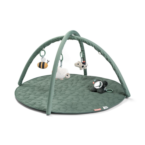 Salteluta de joaca cu activitati Done by Deer Tiny Farm Green [1]