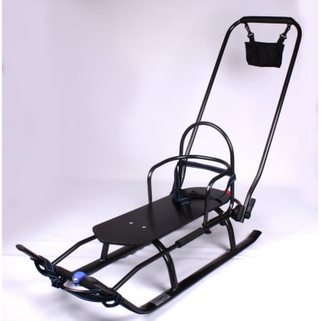 Sanie Salto cu Saculet Material Polar Albastru Skyline [5]