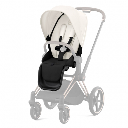Accesorii transport copii - Set textil carucior Cybex Priam Off White
