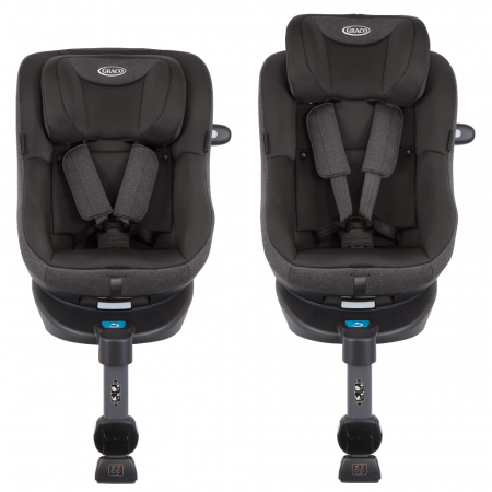 Scaun auto Graco rotativ 360 Turn2Me i-Size Heather [2]