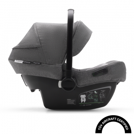 Scoica auto Bugaboo Turtle Air 360 Grey [3]
