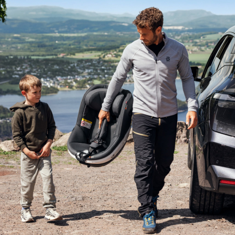 Scaun auto BeSafe Beyond 360 Gri Anthracite Mesh [7]