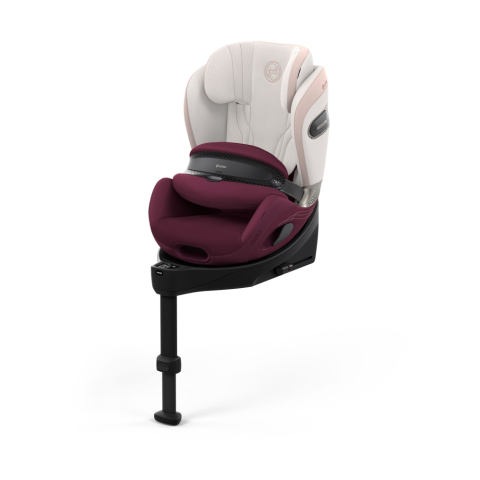 Carucioare si scaune auto - Scaun auto Cybex Anoris Si Airbag i-Size Style Quartz Pink